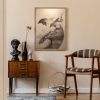 Hand Made Pencil in art Handmade Painting for Wall Decor 'Surge of Freedom'